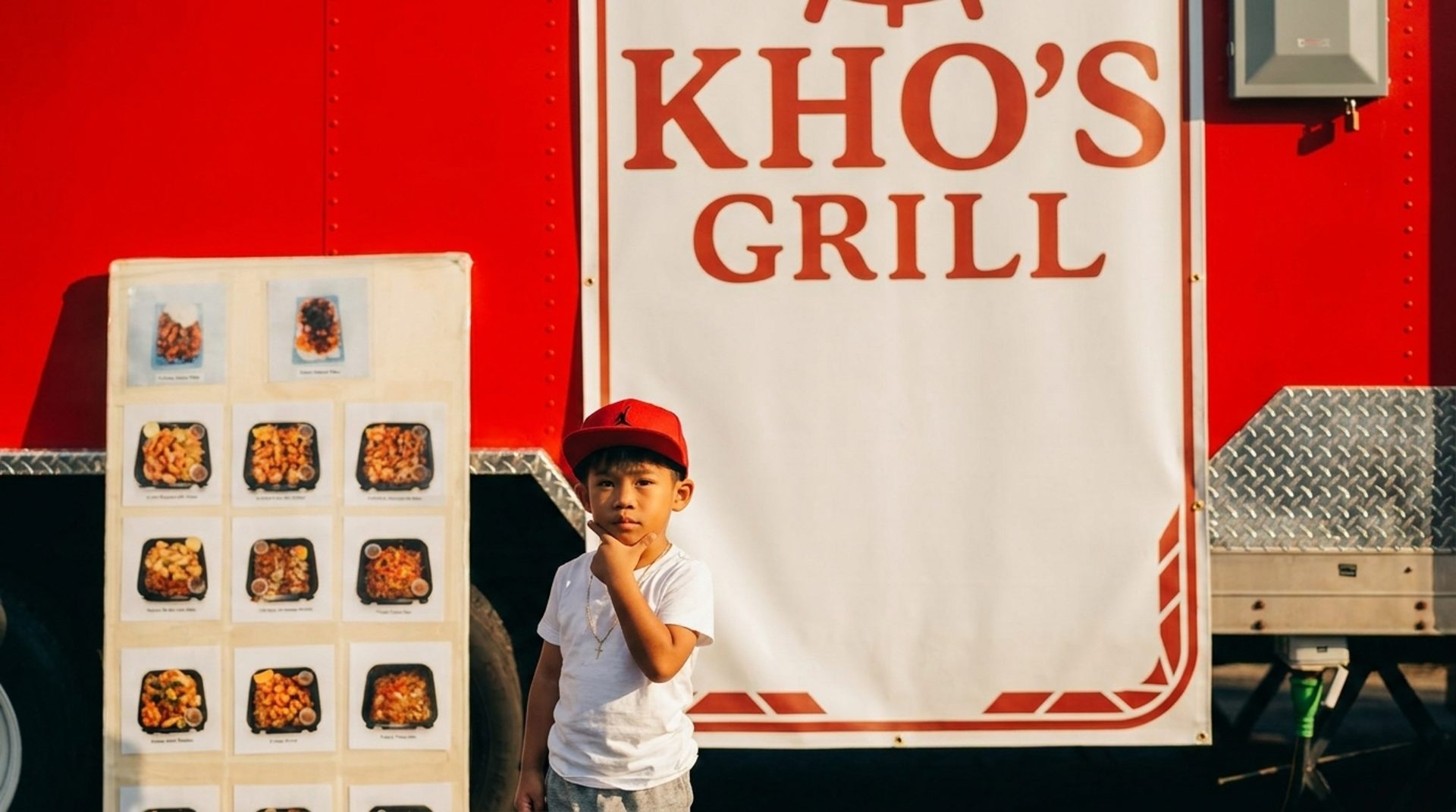 Kho's Grill — Beaverton's red food truck