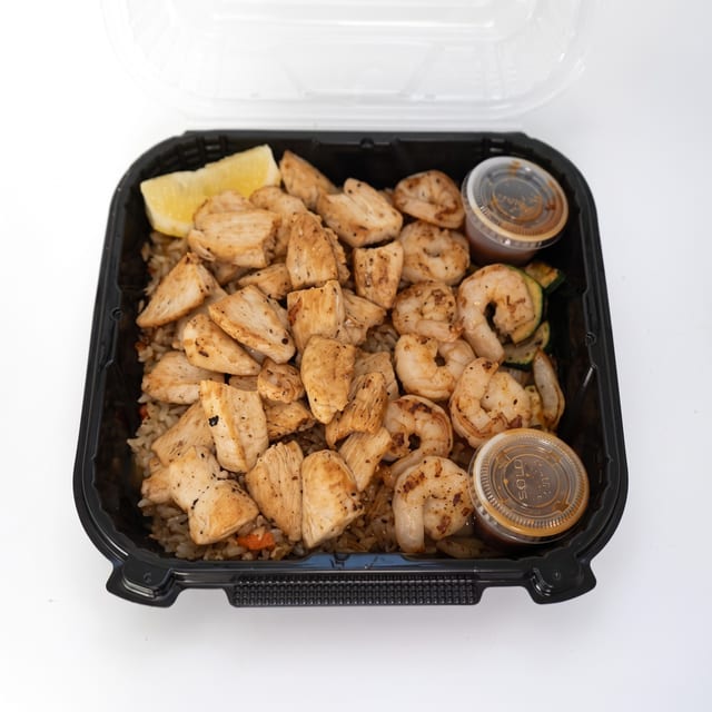 Chicken & Shrimp Entrée.