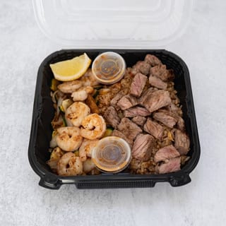 New York Steak & Shrimp Entrée