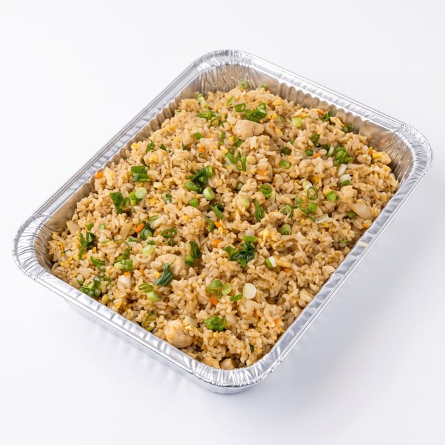 Tray of Fried Rice.
