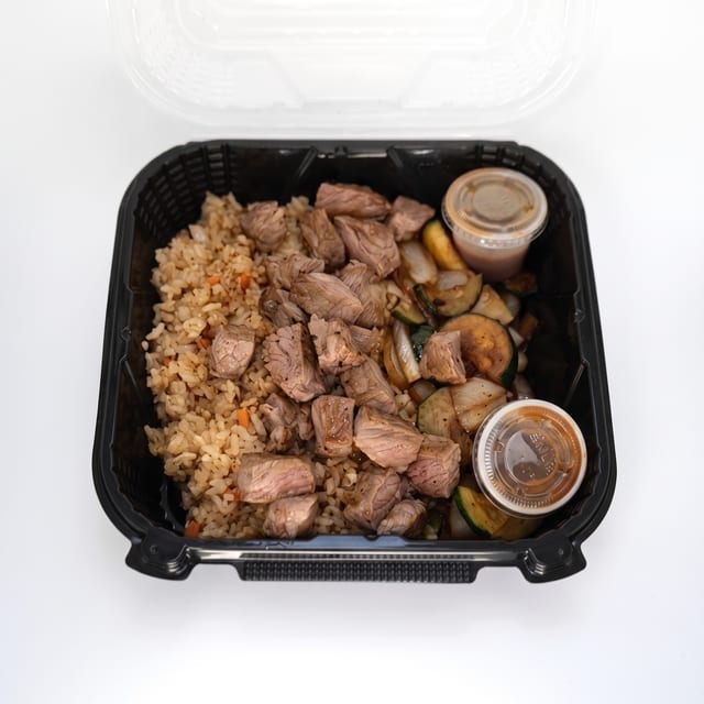 New York Steak Entrée.